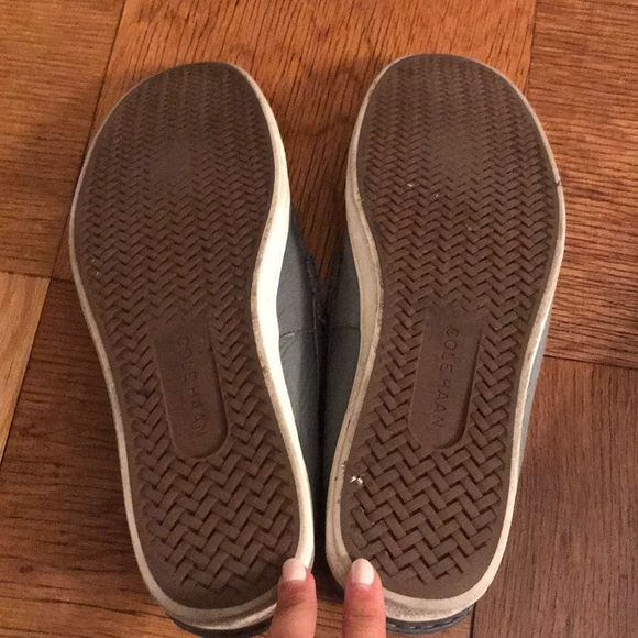 Cole Haan Grand.OS Grey Leather Loafer Size 8.5M - Picture 7 of 8